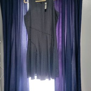 NWT Banana Republic Polka Dot Fit and Flare Dress